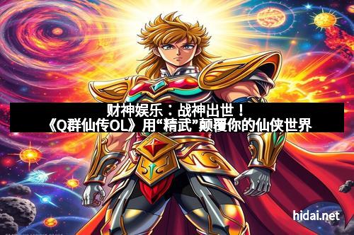 财神娱乐：战神出世！《Q群仙传OL》用“精武”颠覆你的仙侠世界